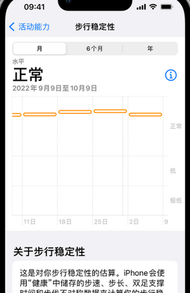 广宗iPhone手机维修如何在iPhone开启'步行稳定性通知'