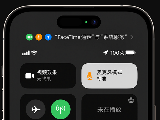 广宗苹果授权维修网点分享iPhone在通话时让你的声音更清晰 