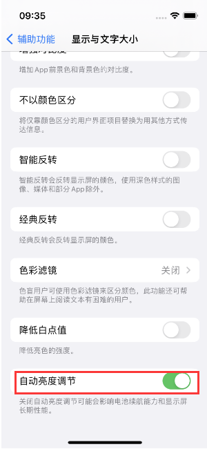 广宗苹果15维修店分享iPhone 15 Pro系列屏幕亮度 